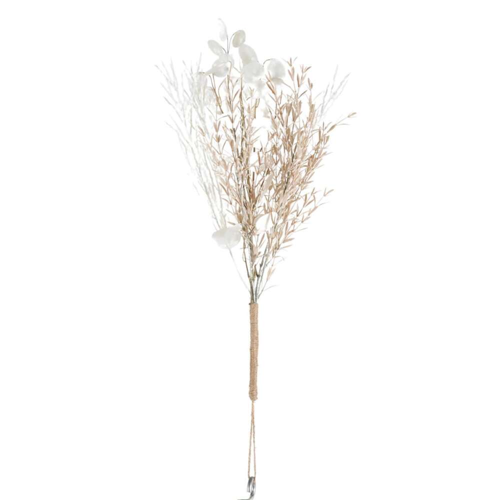 Silver Dollar Bouquet Large Ivory Cream H520mm-