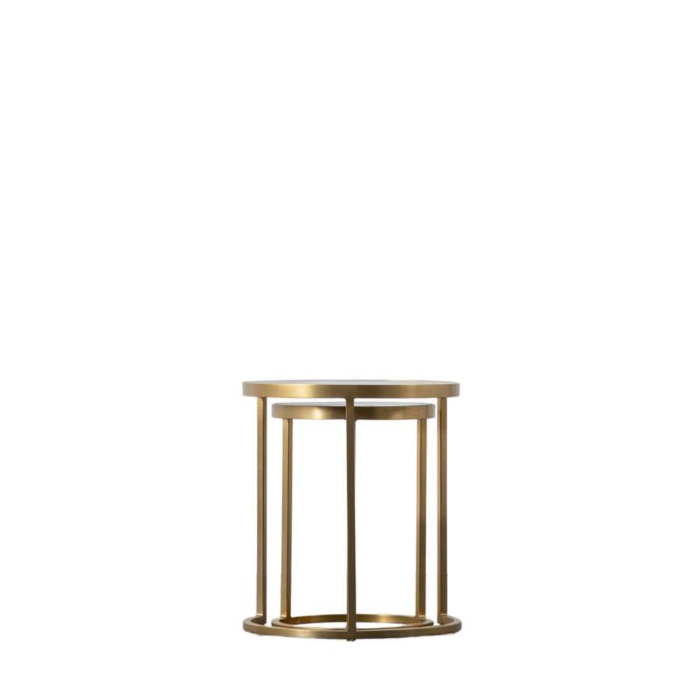 Rowe Nest of Two Tables Gold-