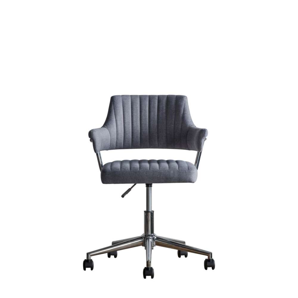 Mcintyre Swivel Chair Charcoal-