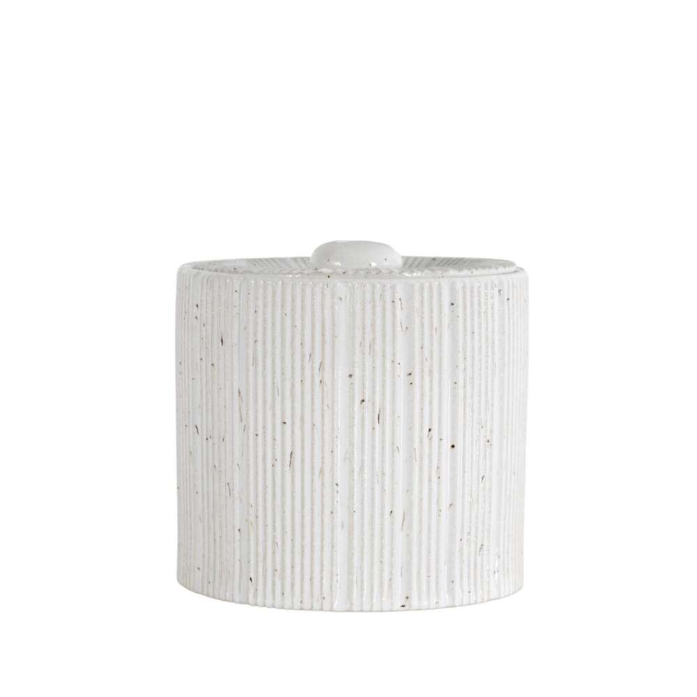 Estrid Jar Large White 200x200x190mm-