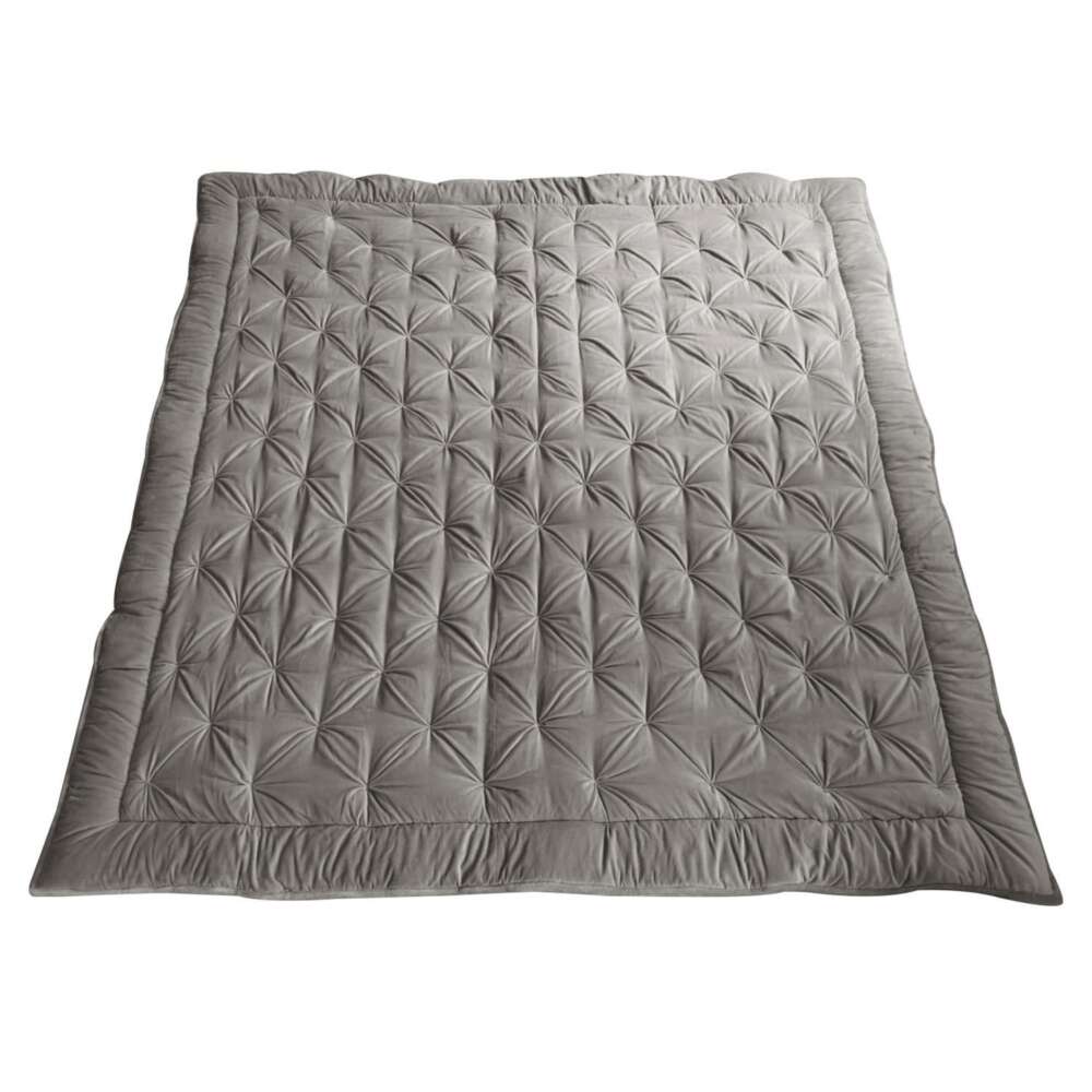 Opulent Velvet Bedspread Neutral 2200x2400mm-