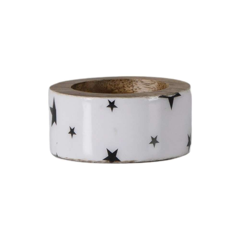 Starry Napkin Rings Set of 4 60x60x30mm-