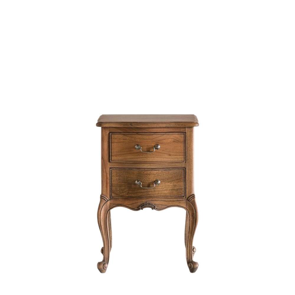 Chic Bedside Table Weathered 520x430x750mm-