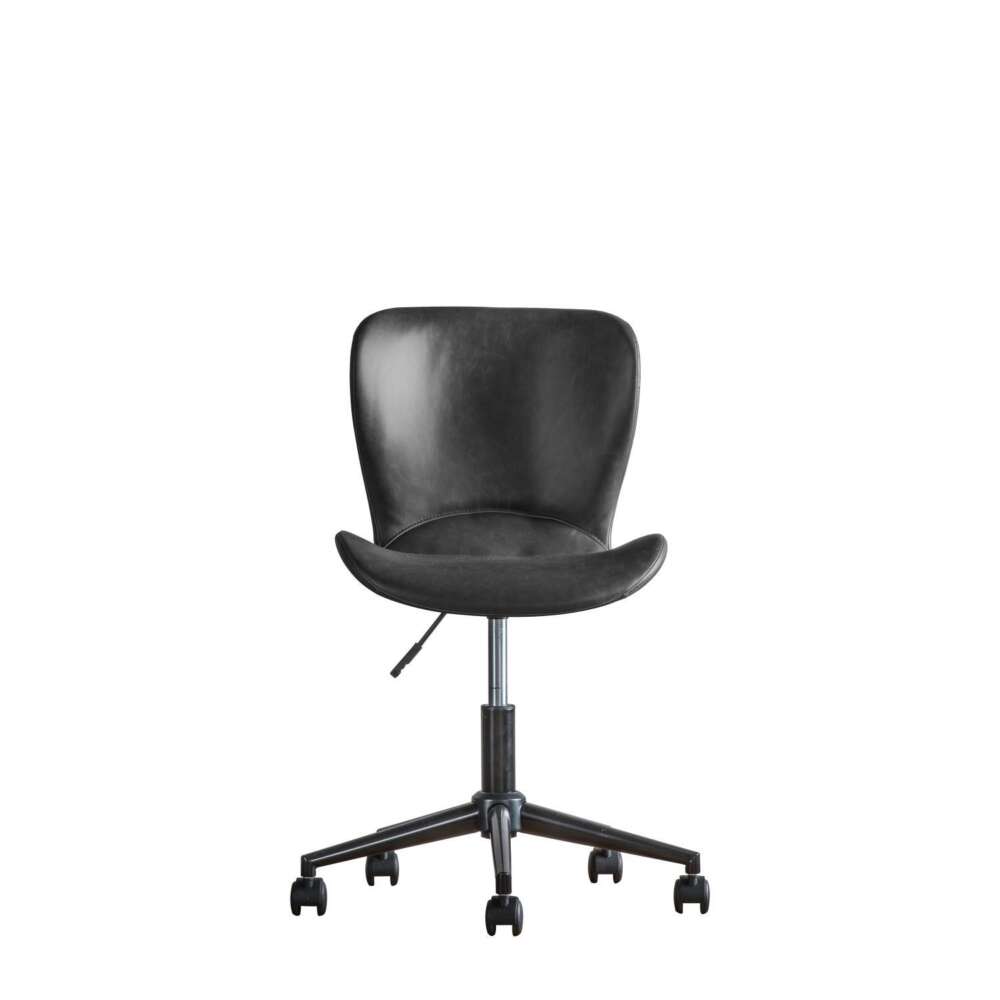 Mendel Swivel Chair Charcoal-