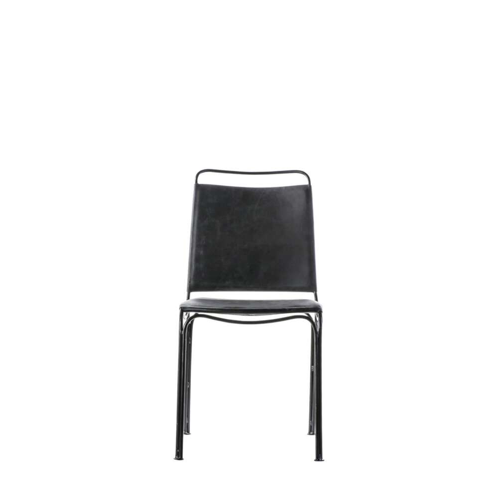 Petham Dining Chair Black (2pk) 440x620x850mm-