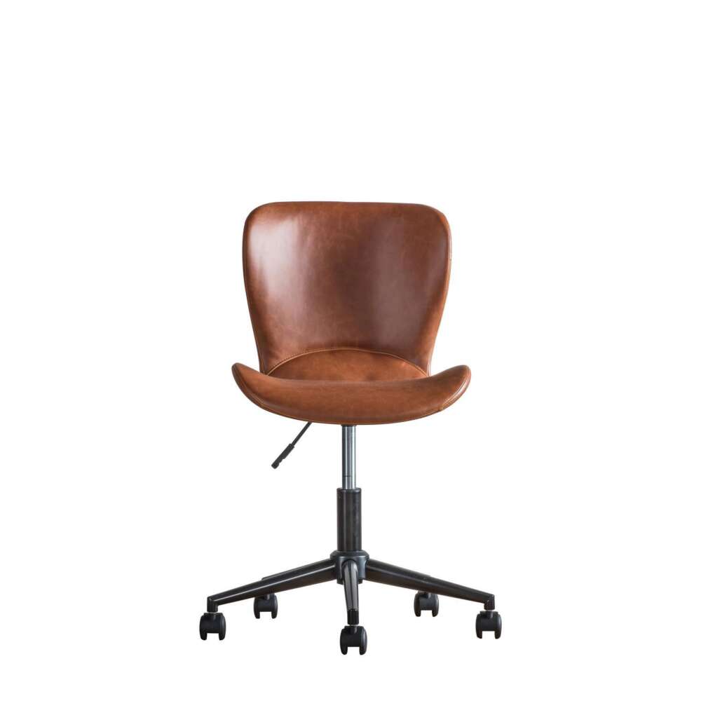 Mendel Swivel Chair Brown-