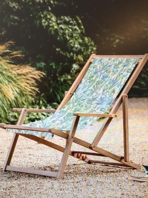 Creta Deck Chair Verde Flora-