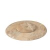 DISH ROUND MANGO WOOD WHITEWASH WHITE - Bilde 2