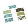 BAG OF 7 MOUTH MASKS PATTERNS COTTON GREEN - Bilde 2