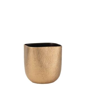 FLOWERPOT AUDREY CERAMIC GOLD EXTRA LARGE