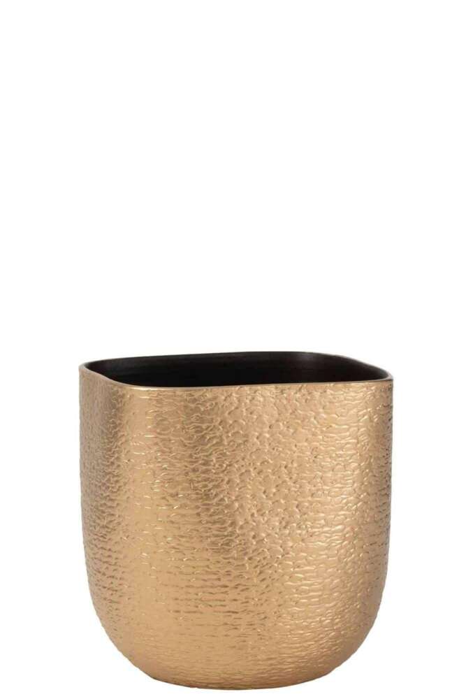 FLOWERPOT AUDREY CERAMIC GOLD EXTRA LARGE