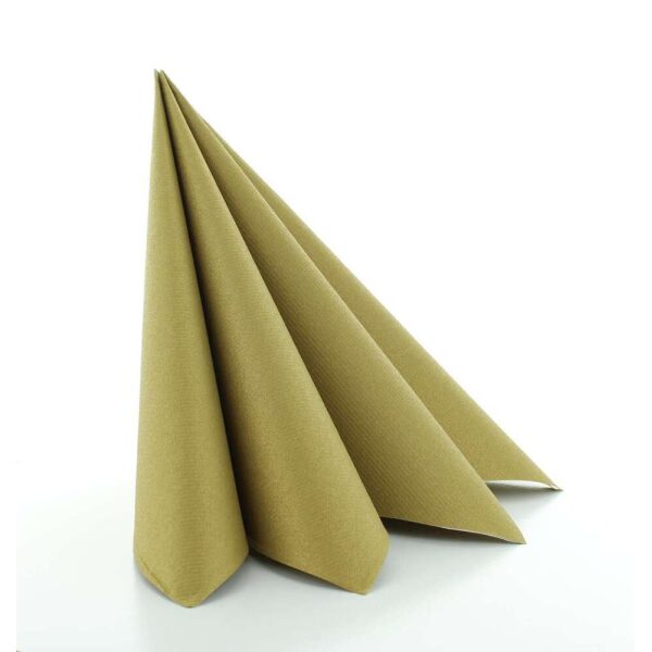 Serviett Tekstil 40X40Cm Gull