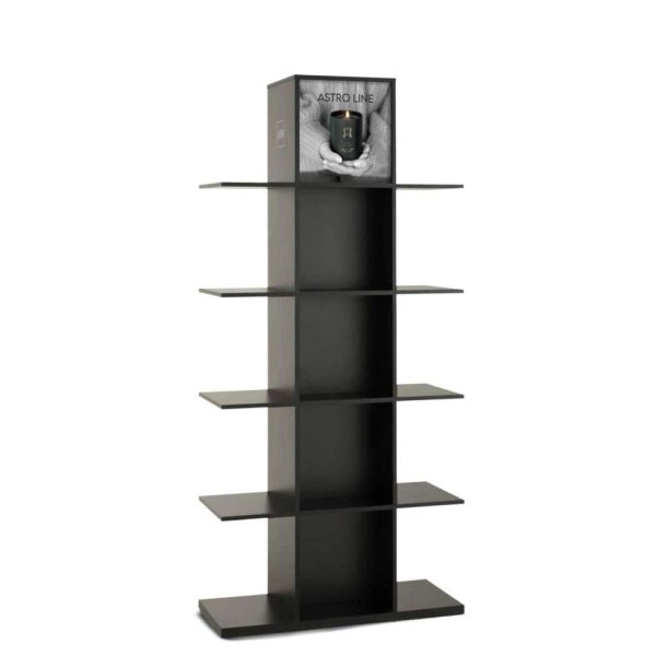 SIS J-LINE DISPLAY WOOD BLACK