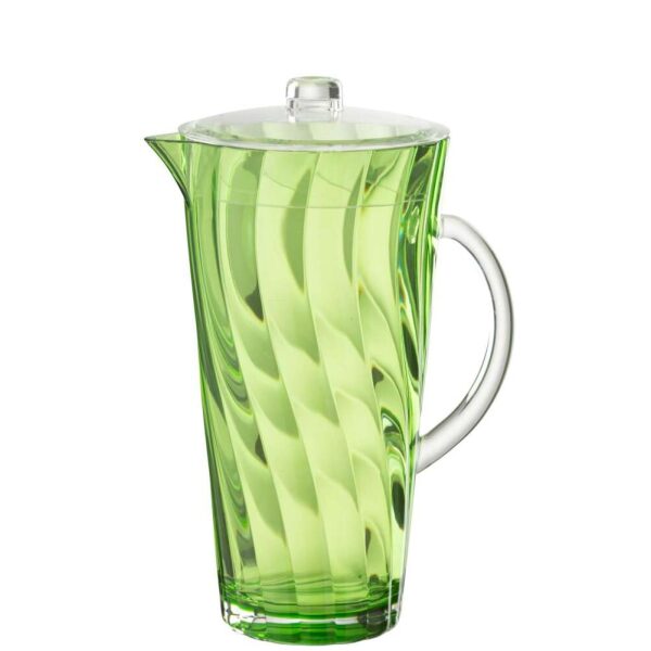 PITCHER WAVE PLASTIC DARK GREEN