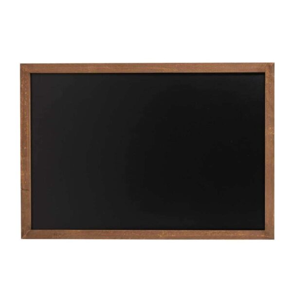 CHALKBOARD MEMO WOOD NATURAL/BLACK