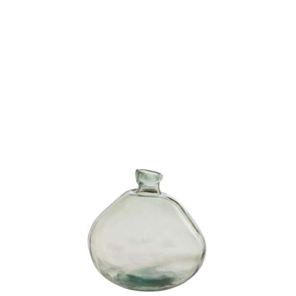VASE LAURA GLASS WATER GREEN