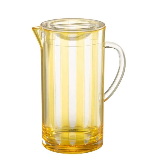 PITCHER MELANIE PLASTIC YELLOW