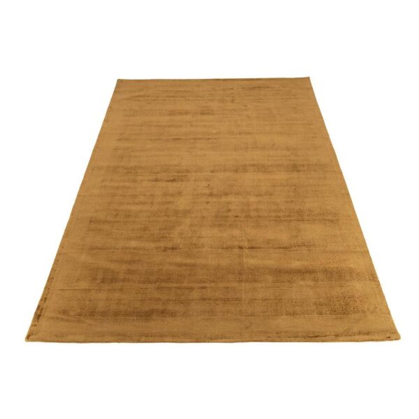 RUG RECTANGLE VISCOSE COTTON OCHRE