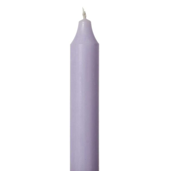 Kronelys Rustikk 2,2X30Cm 66 Lys Lilla
