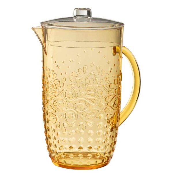 PITCHER PLASTIC YELLOW