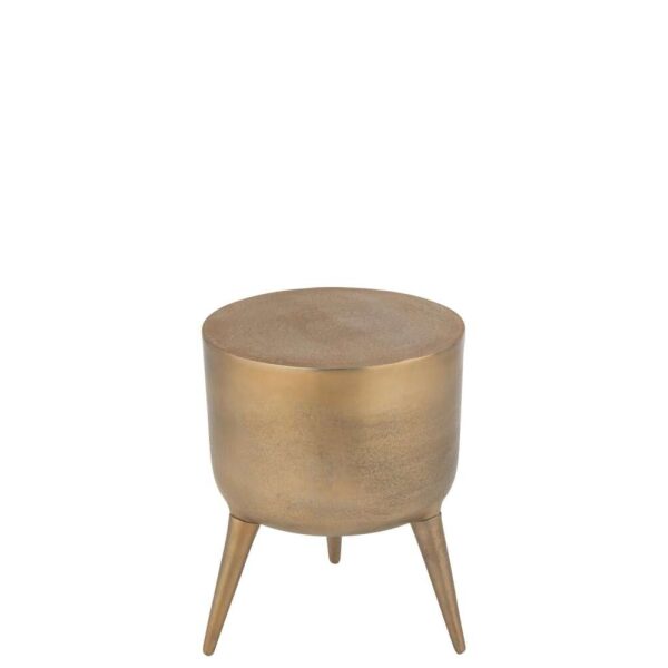 STOOL FONE ALUMINIUM GOLD