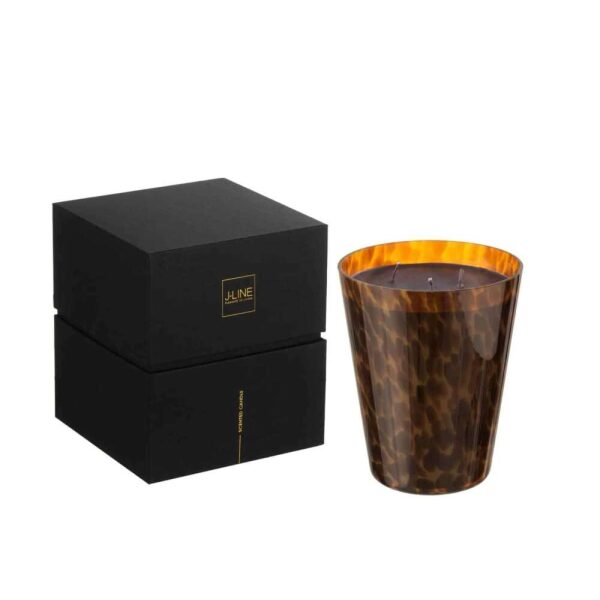 SCENTED CANDLE NOA BROWN LARGE-95H