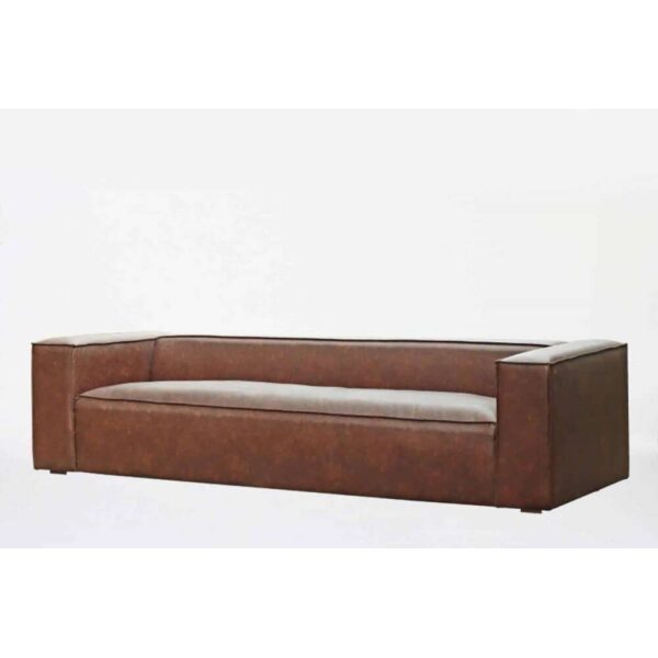 COUCH 4SEAT MODERN DARK BROWN