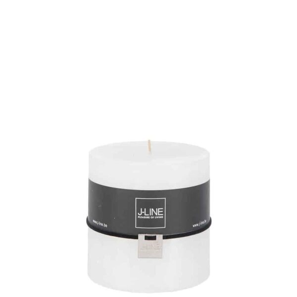CYL. CANDLE WHITE -64H J LINE