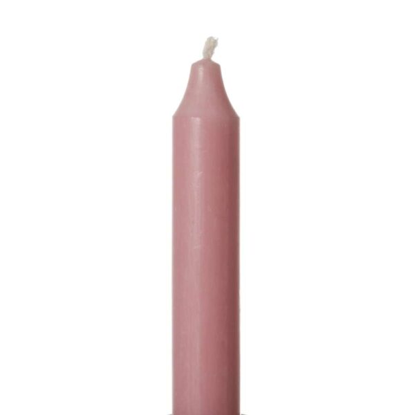 Kronelys Rustikk 2,2X30Cm 63 Rosa