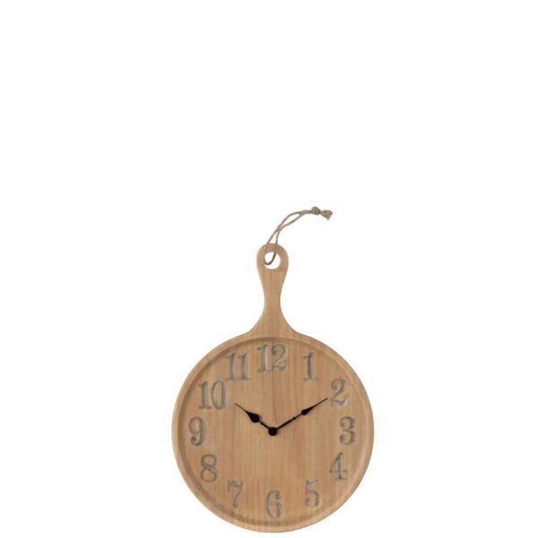 WALL CLOCK PLAN PINEWOOD NATURAL SMALL
