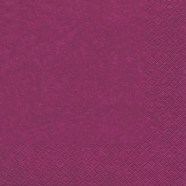 Serviett plomme 25X25Cm