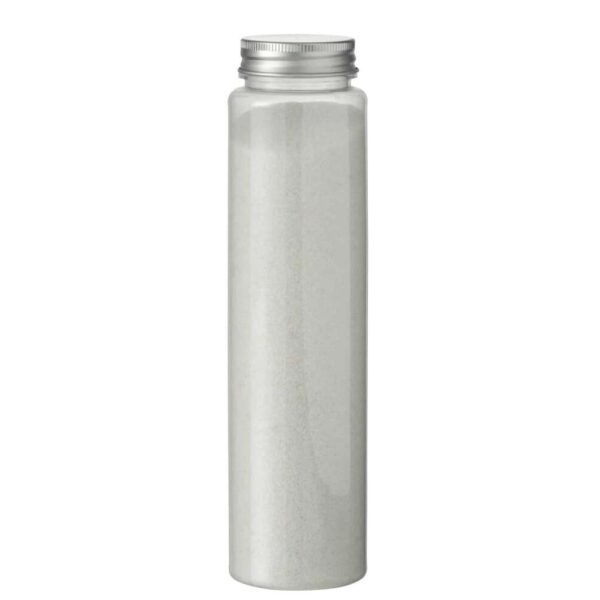 DECORATIONAL SAND 630GRAMS IN BOTTLE WHITE
