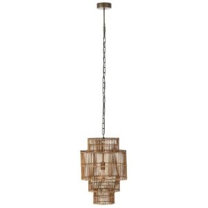HANGLAMP 4 LAYERS BAMBOO NATURAL