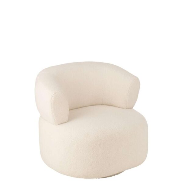 LOUNGE SEAT UNIVERSE FOAM/FABRIC WHITE