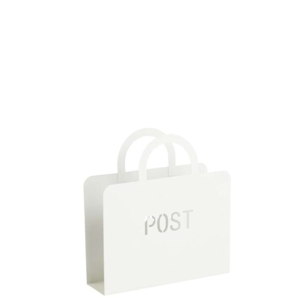 BAG MAGAZINE METAL WHITE