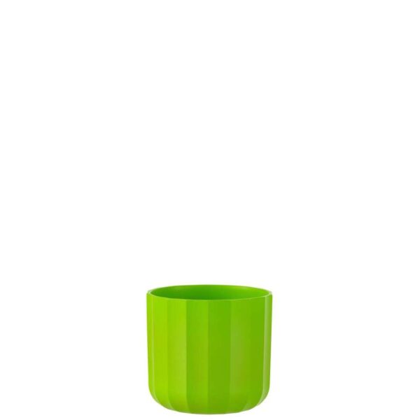 FLOWERPOT SUMMER CERAMIC GREEN SMALL