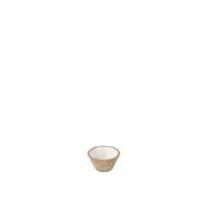 BOWL MANGO WOOD WHITEWASH SMALL