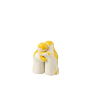 SALT&PEPPER GRANADA CERAMIC WHITE/YELLOW