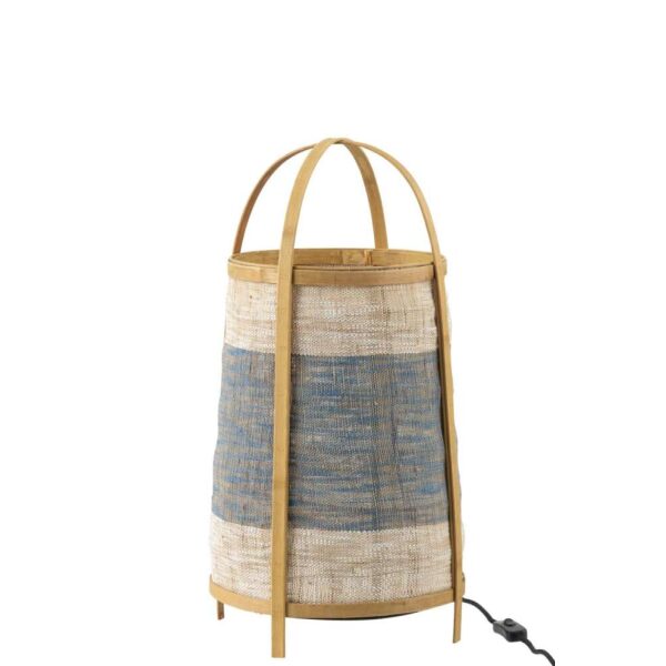 FLOOR LAMP JEAN BAMBOO BLUE