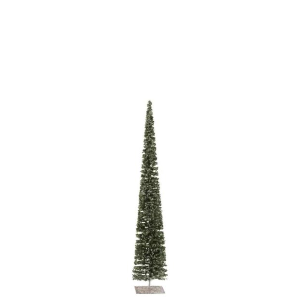 TREE DECO SNOW PLASTIC GREEN LARGE