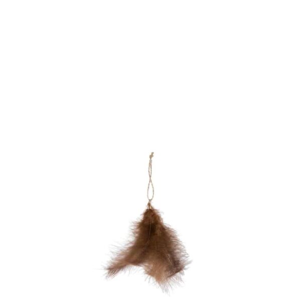 PLUME HANGER BROWN