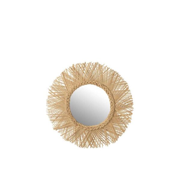MIRROR TRESS RATTAN NATURAL