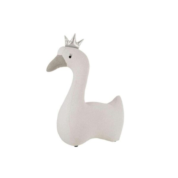 SWAN POLYESTER WHITE/GREY LARGE