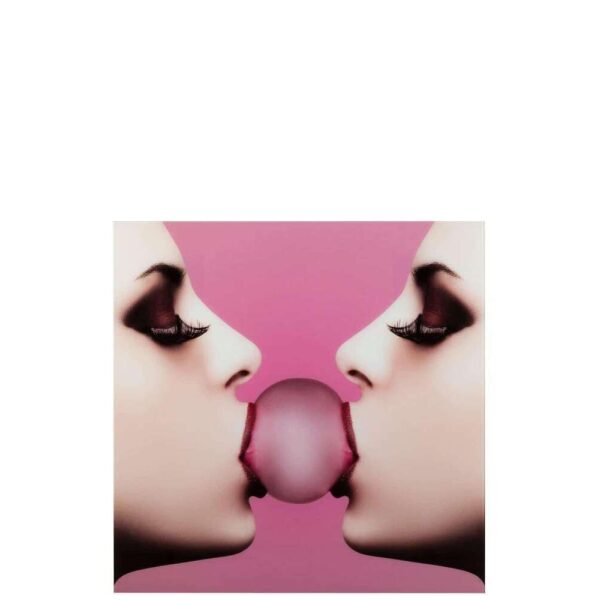 WALL DECO GUM TEMPERED GLASS PINK