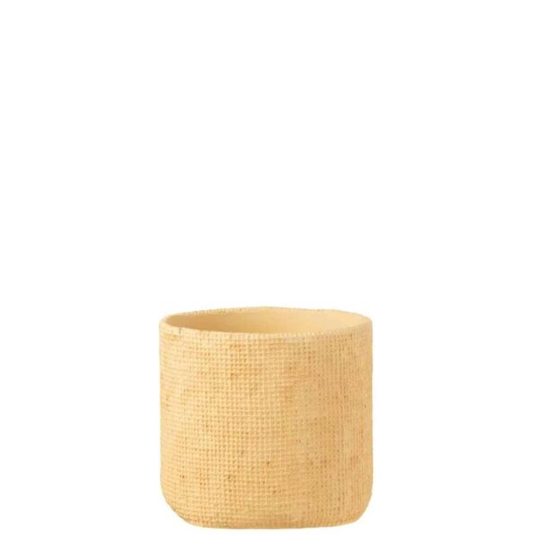 FLOWERPOT SUNNY CEMENT BEIGE MEDIUM
