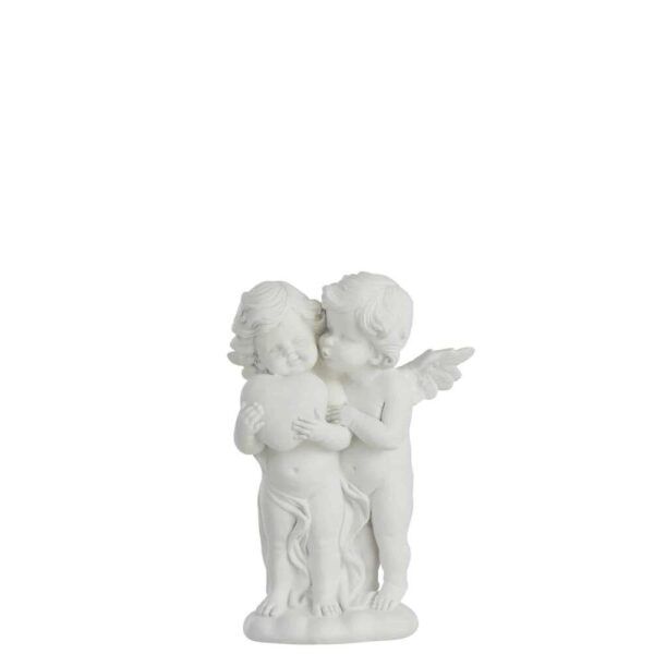 COPPIA ANGEL HUGGING POLY WHITE LARGE