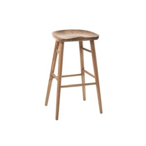 BAR CHAIR ANA TEAK WOOD BROWN