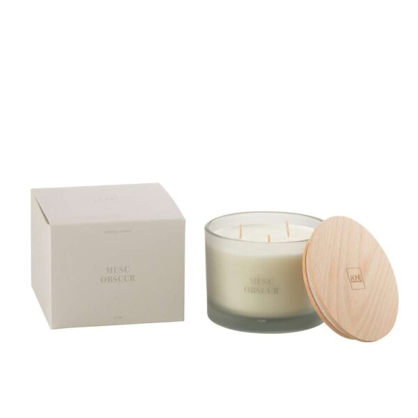 SCENTED CANDLE ACCORDS ESSENTIELS MUSC OBSCUR-28H