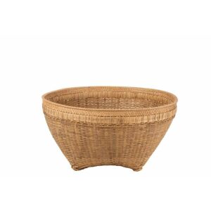 BASKET EXTRA LARGE ROUND RATTAN NATURAL