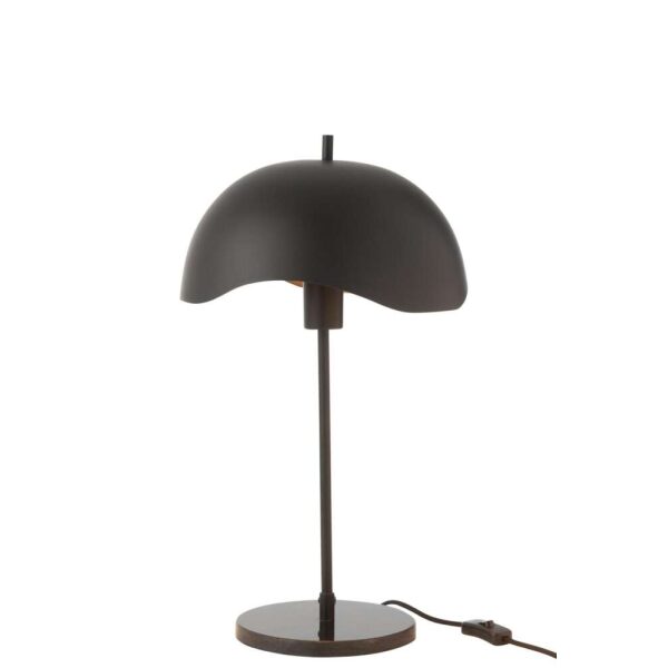 TABLE LAMP METAL/MARBLE BLACK